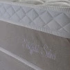 Conjunto Cama Box Queen Size Sheffield 158x198x65 Bege Molas Ensacadas 