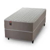 Conjunto Cama Box Solteiro Alpha Special 88x188x60 Bege Molas ensacadas - Hellen