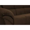 Conjunto Sofá Windsor Velut Marrom 3 e 2 Lugares 2,04m e 1,59m - King House