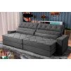 Sofá Retrátil Reclinável Albany Suede Velut c/ Molas Ensacadas - King House