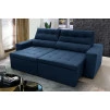 Sofá Retrátil Reclinável Arizona Suede Velut Molas no Assento - King House