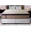 Conjunto Cama Box Espuma Atlanta Bege Queen 158x198x62