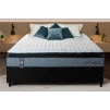 Conjunto Cama Box Espuma Chicago Cinza - King house
