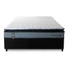 Conjunto Cama Box Espuma Chicago Cinza - King house