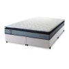 Conjunto Cama Box Espuma Chicago Cinza - King house
