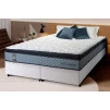 Conjunto Cama Box Espuma Chicago Cinza - King house