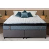 Conjunto Cama Box Espuma Chicago Cinza - King house