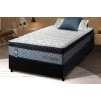 Conjunto Cama Box Espuma Chicago Cinza - King house
