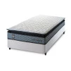 Conjunto Cama Box Espuma Chicago Cinza - King house