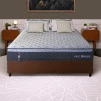 Conjunto Cama Box Viúva Dakota Preto 128x188x57 Espuma D33