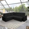 Sofá Canto London Suede Velut - King House