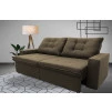 Sofá Retrátil/Reclinável Malta Suede Velut c/ Molas no Assento - King House