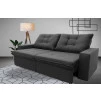 Sofá Retrátil/Reclinável Malta Suede Velut c/ Molas no Assento - King House
