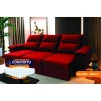 Sofá Retrátil Reclinável Paris Suede Velut Molas Ensacadas - King House