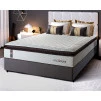 Conjunto Cama Box Espuma San Diego Branco Casal 138x188x67