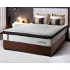 Conjunto Cama Box Espuma San Diego Branco Casal 138x188x67
