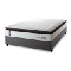 Conjunto Cama Box Espuma San Diego Branco Casal 138x188x67