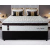 Conjunto Cama Box Espuma San Diego Branco Casal 138x188x67