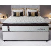 Conjunto Cama Box Espuma San Diego Branco Casal 138x188x67