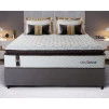 Conjunto Cama Box Espuma San Diego Branco Casal 138x188x67