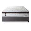 Conjunto Cama Box Espuma San Diego Branco Casal 138x188x67