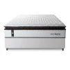 Conjunto Cama Box Espuma San Diego Branco Casal 138x188x67