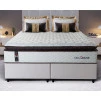 Conjunto Cama Box Espuma San Diego Branco Queen 158x198x67