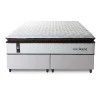 Conjunto Cama Box Espuma San Diego Branco Queen 158x198x67
