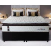 Conjunto Cama Box Espuma San Diego Branco King 193x203x67