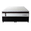 Conjunto Cama Box Espuma San Diego Branco King 193x203x67