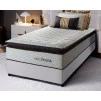 Conjunto Cama Box Espuma San Diego Branco Solteiro 96x203x67