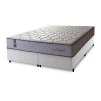 Conjunto Cama Box Magnético Queen Soft Relax Bege 158x198x63