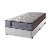 Conjunto Cama Box Magnético Solteiro Soft Relax Bege 96x203x63