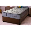 Conjunto Cama Box Magnético Solteiro Soft Relax Bege 96x203x63